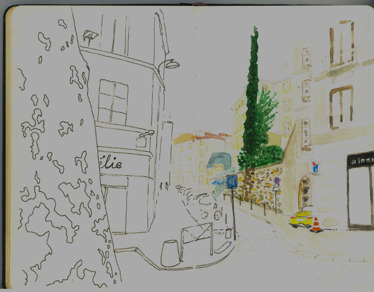 Lyon.. Rue de Fleurieu